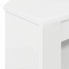 vidaXL Corner TV Cabinet High gloss White 102 x 40.5 x 45 cm