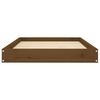 vidaXL Dog Bed Honey Brown 91.5x64x9 cm Solid Wood Pine