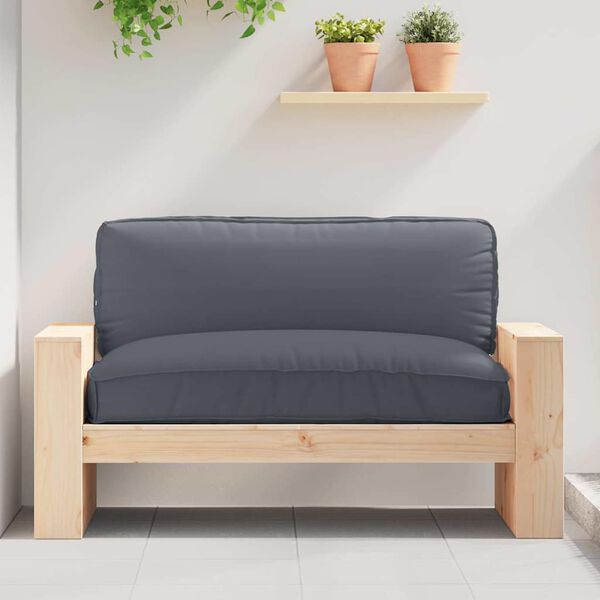 vidaXL Pallet Cushion for suitable for Seat Anthracite