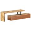 vidaXL TV Stand (118-200)x30x40 cm Solid Wood Mango