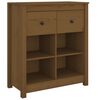 vidaXL Sideboard | Honey Brown | Solid pine wood | Medium | Sideboard