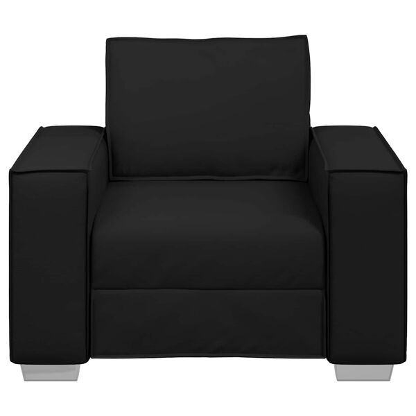 vidaXL Sofa Black 99 x 80 x 84 cm Fabric