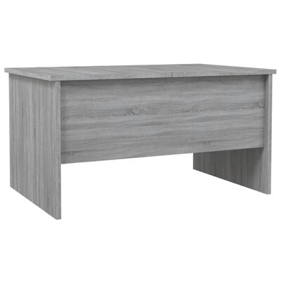 vidaXL Coffee Table Grey Sonoma 80x50x42.5 cm Engineered Wood