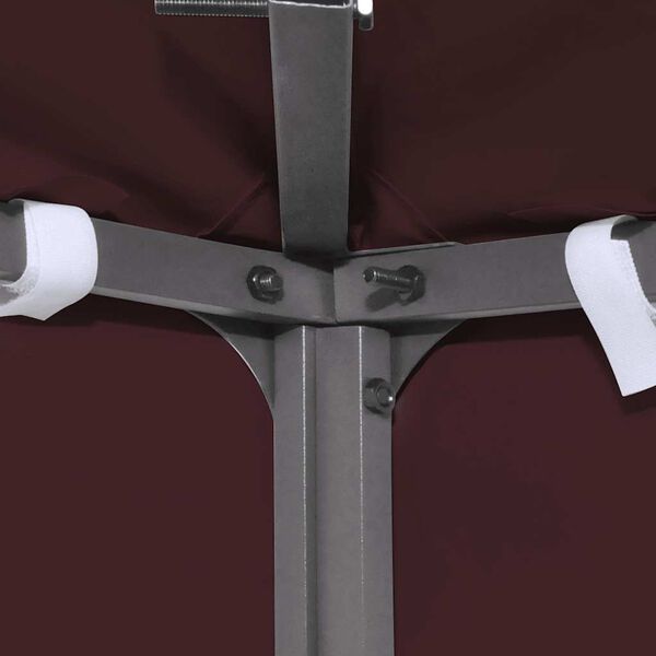 vidaXL Gazebo Top Cover 310 g/m² 3x3 m Bordeaux