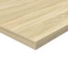 vidaXL Bookshelf Boards 4 pcs Sonoma Oak 60x30x1.5 cm Engineered Wood