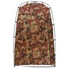 vidaXL Shower/WC/Changing Tent Camouflage