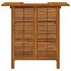 vidaXL Bar Table 110x50x105 cm Solid Acacia Wood
