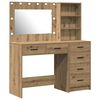 vidaXL Dressing Table Brown 78.5 x 41 x 135 cm Engineered wood