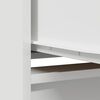 vidaXL Highboard White 29.5x34x119.5 cm Engineered Wood