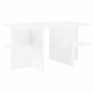 vidaXL Coffee Table White 87 x 50 x 45 cm Engineered Wood