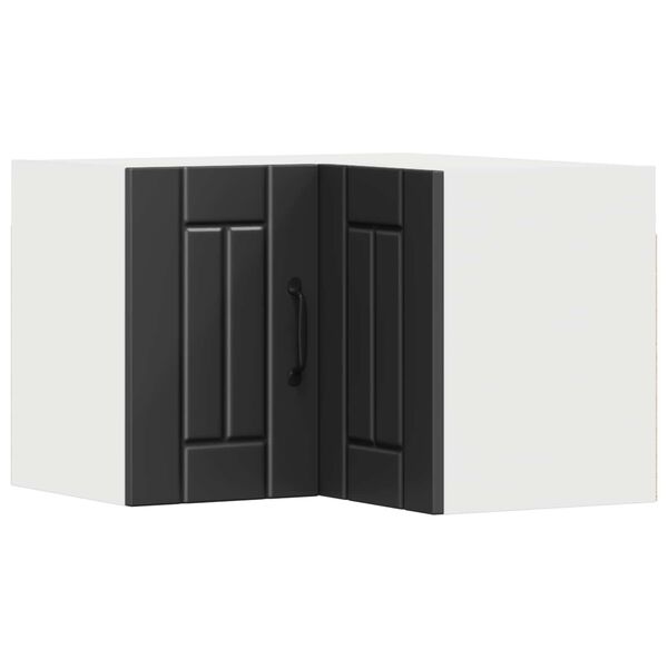 vidaXL Kitchen Cabinet Black 57 x 57 x 40 cm Engineered Wood