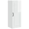 vidaXL Wall Cabinet PORTO High Gloss White 40 x 31 x 100 cm