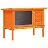 vidaXL Outdoor Rabbit Hutch Small Animal House Pet Cage 1 Layer Wood