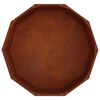 vidaXL Planter Rusty 90 x 90 x 35 cm Weathering Steel