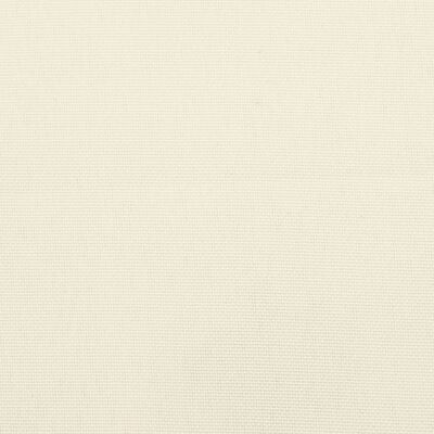 vidaXL Garden Bench Cushion Cream White 100x50x7 cm Oxford Fabric