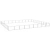 vidaXL Dog Kennel | Silver | Steel | Extra Large | Durable | Dog Kennel