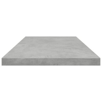 vidaXL Bookshelf Boards 4 pcs Concrete Grey 80x20x1.5 cm Engineered Wood