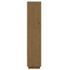 vidaXL Book Cabinet/Room Divider Honey Brown 40x35x167 cm Solid Wood Pine