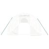 vidaXL Greenhouse with Steel Frame White 54 m² 18x3x2 m