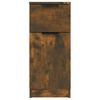 vidaXL Sideboards 2 pcs Smoked Oak 30x30x70 cm Engineered Wood