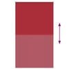 vidaXL Roller blind blackout 124.4x175 cm Fabric Width 120 cm red