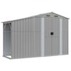 vidaXL Garden Shed Grey 277x365.5x179 cm Galvanised Steel