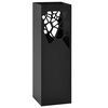 vidaXL Umbrella Stand | Black | Powder-coated steel | 48.5 cm height