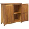 vidaXL Garden Cabinet Other Brown 90 x 40 x 90 cm Solid acacia wood