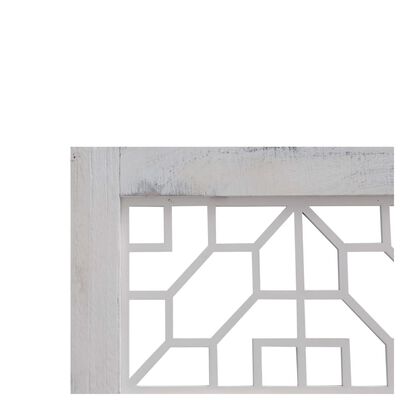 vidaXL 3-Panel Room Divider Grey 105x165 cm Fabric