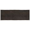 vidaXL Table Top Dark Brown 180x60x(2-4) cm Treated Solid Wood Live Edge