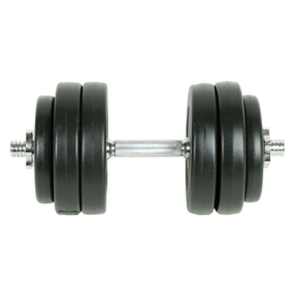 vidaXL 9 Piece Dumbbell Set 15 kg