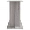 vidaXL Aquarium Stand Grey Sonoma 80x35x60 cm Engineered Wood