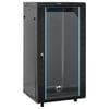 vidaXL Network Cabinet with Storage Black 600 x 600 x 1200 mm Steel