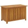 vidaXL Storage Box | Natural Brown | Solid Acacia Wood | Medium | Storage Box