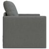 vidaXL Sofa Bed 60cm Dark Grey Fabric