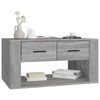 vidaXL Coffee Table Grey Sonoma 80x50x40 cm Engineered Wood