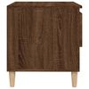 vidaXL Bedside Table Brown Oak 50x46x50 Engineered Wood