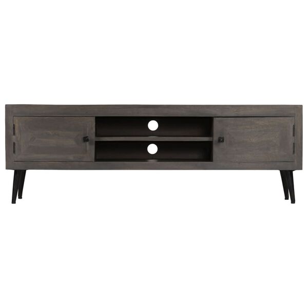 vidaXL TV Cabinet Solid Mango Wood 140x30x45 cm
