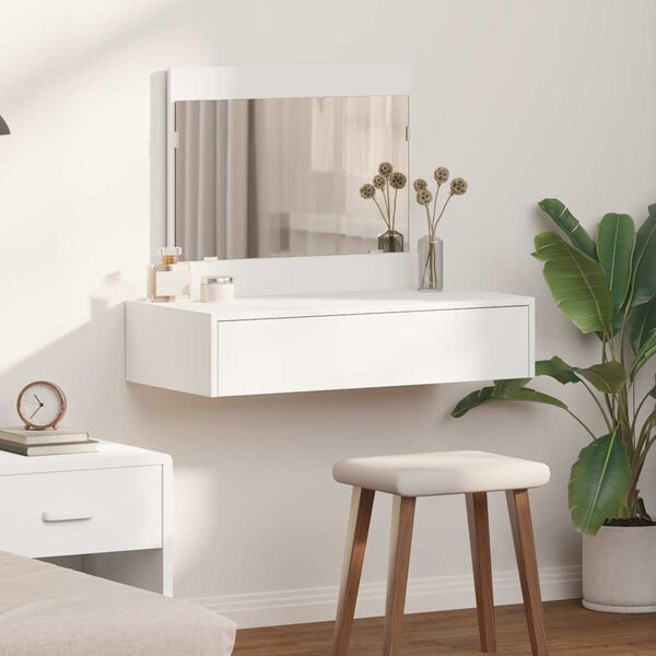 vidaXL Dressing Table White 83 x 40 x 70 cm Engineered Wood