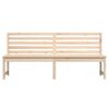 vidaXL Garden Bench 201.5 cm Solid Wood Pine