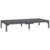 vidaXL Garden Coffee Table | Dark grey and black
