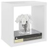 vidaXL Wall Cube Shelves 6 pcs White 22x15x22 cm
