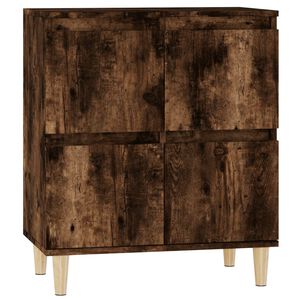vidaXL Sideboard Smoked Oak 60x35x70 cm Engineered Wood
