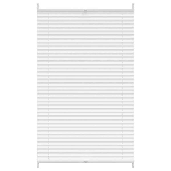 Plisse Blind 70x100cm White Pleated Blind