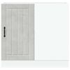 vidaXL Kitchen Base Cabinet "Lucca" High Gloss White Engineered Wood