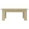 vidaXL Coffee Table Sonoma Oak 100x60x42 cm Engineered Wood