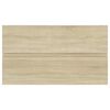 vidaXL 2 Piece Bathroom Furniture Set Sonoma Oak Engineered Wood
