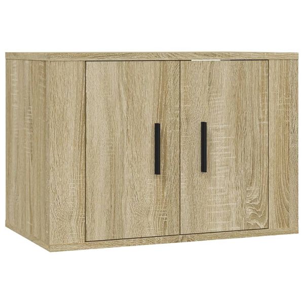 vidaXL 5 Piece TV Cabinet Set Sonoma Oak Engineered Wood