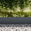 vidaXL Lawn Edging 20 pcs Anthracite 100 x 0.05 x 30 cm