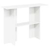 vidaXL Console Table White 100 x 30 x 75 cm Engineered Wood